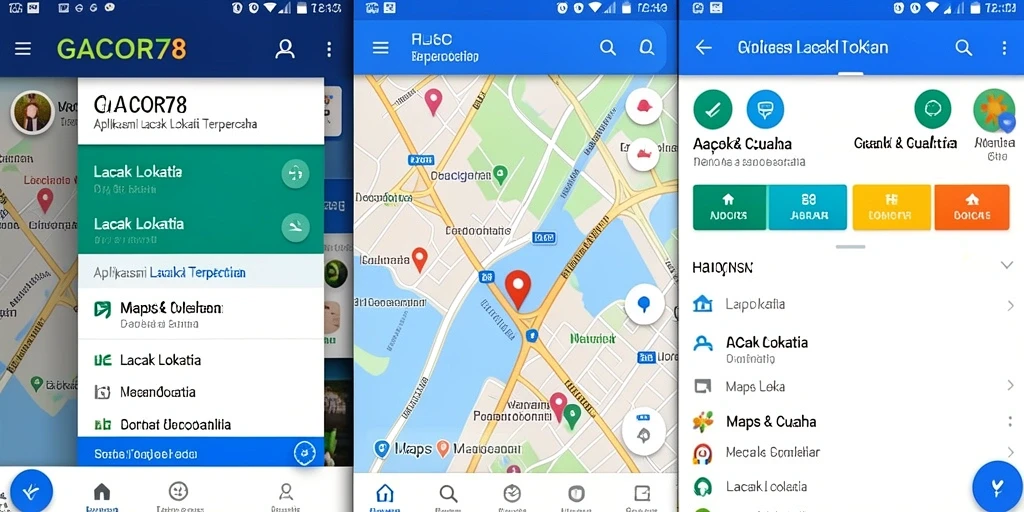 Antarmuka GACOR78 menampilkan fitur pelacakan lokasi dengan jelas.